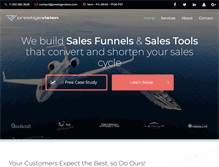 Tablet Screenshot of prestigevision.com